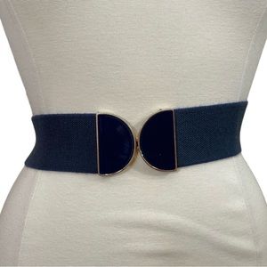 Navy elastic belt